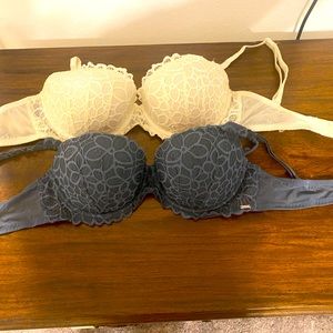 Two Victoria secret bras